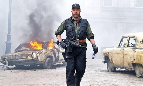 expendables 2 chuck norris