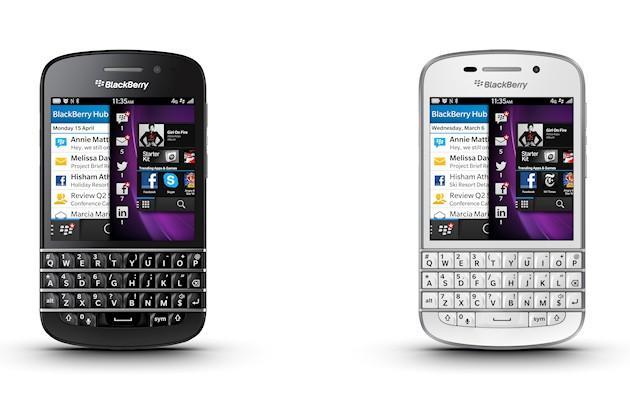 BlackBerry Q10 - Black and White