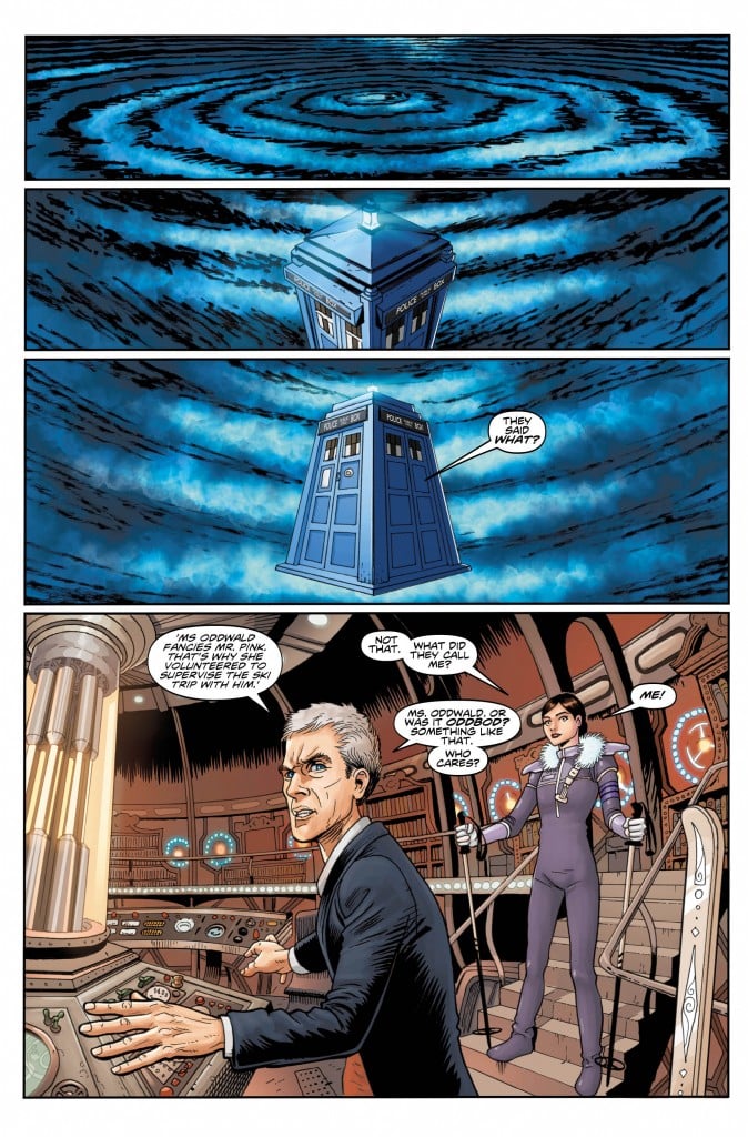 dr who comic book