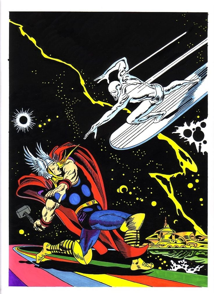 Thor vs Silver Surfer