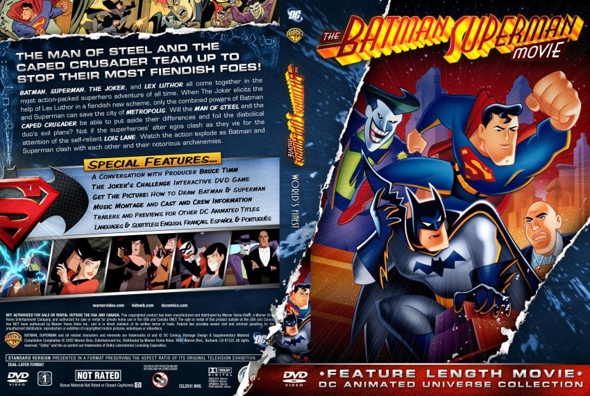 The Batman/Superman Movie: World's Finest - Movie Review