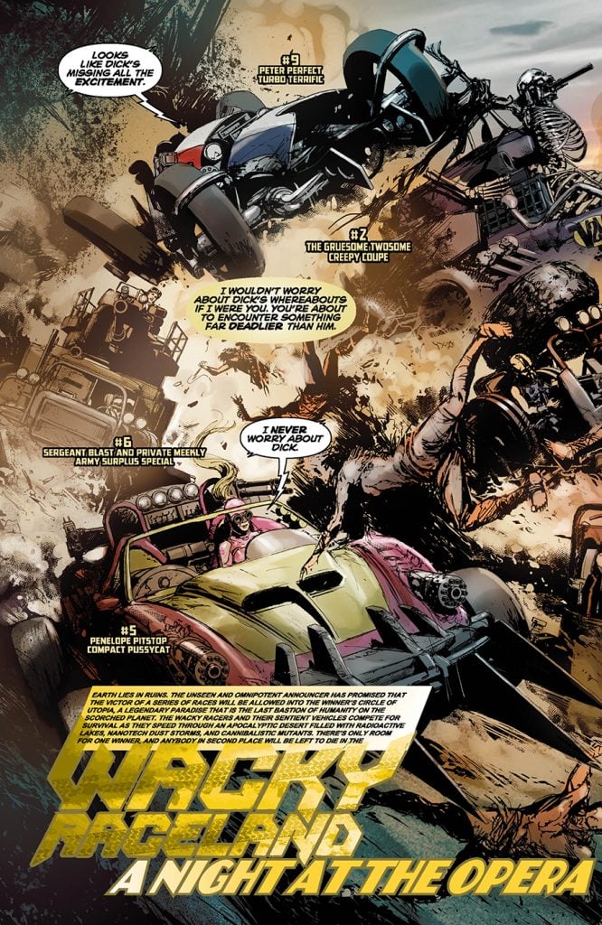 Wacky Raceland #2 - comic review