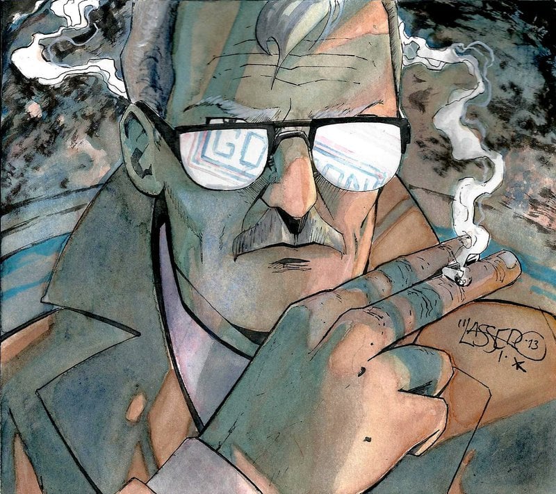 Why Is Commissioner Gordon Smoking Again?