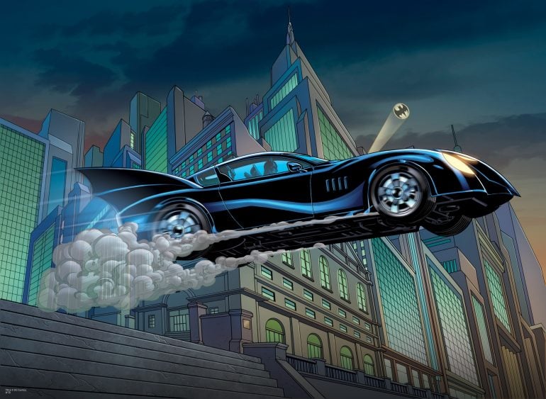 Batman comic books batmobile