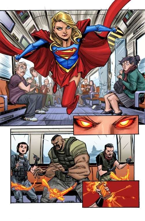 Supergirl #1: Reign Of The Cyborg Supermen Part 1