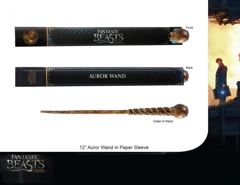 Auror Wand in Paper Sleeve