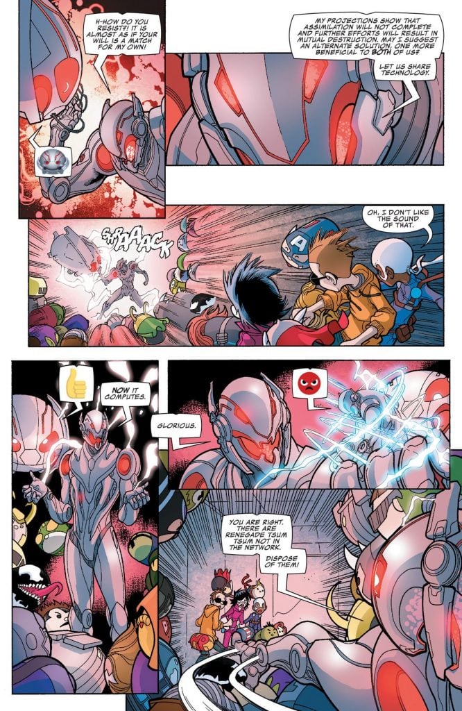 Marvel Tsum Tsum #4 comic book Review