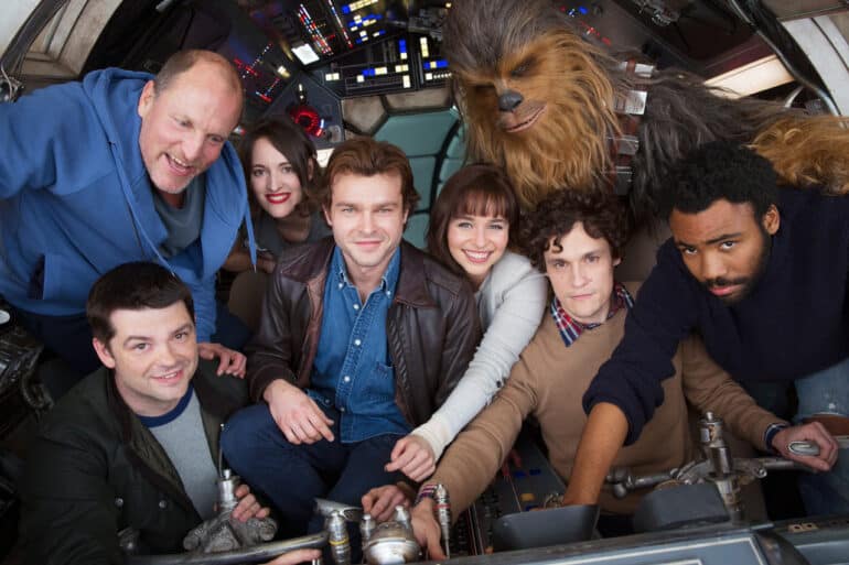 Han Solo: A Star Wars Story Production Kicks Off With A Cast Photo