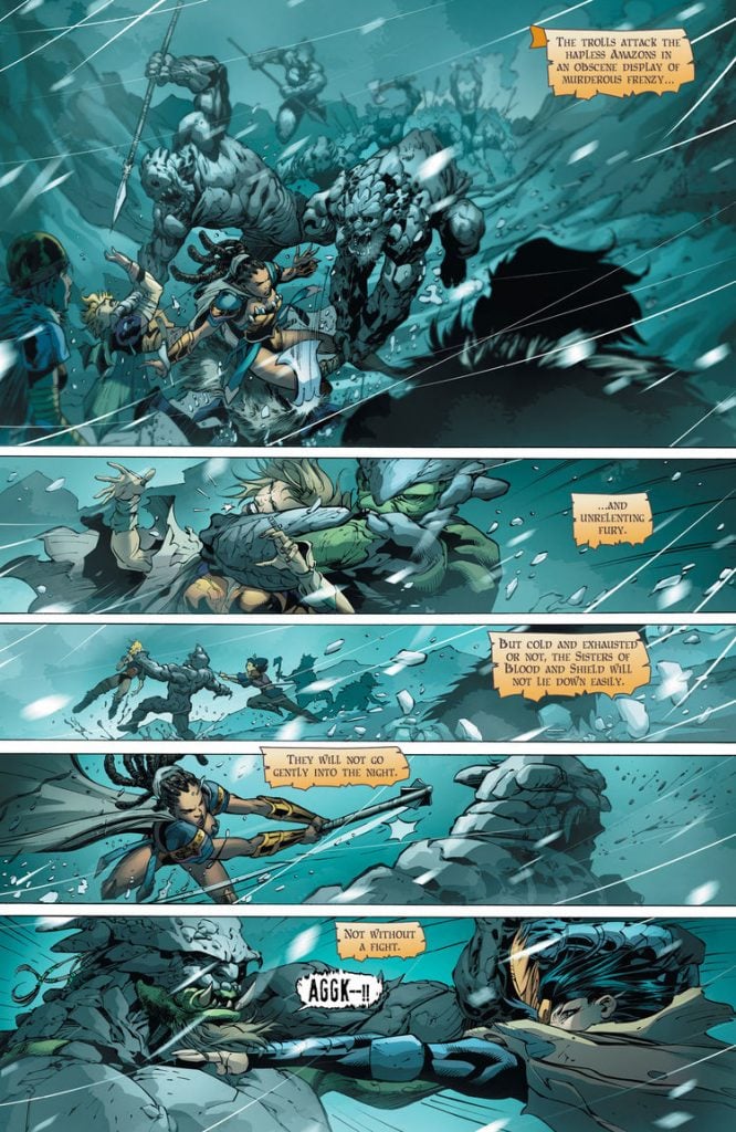 Odyssey Of The Amazons #2 Comic Book Review