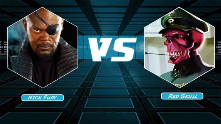 Nick Fury vs Red Skull
