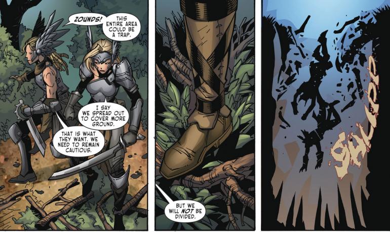 Odyssey Of The Amazons #3 Review - Zounds! Amazons Fall Foul Of Bad Writing