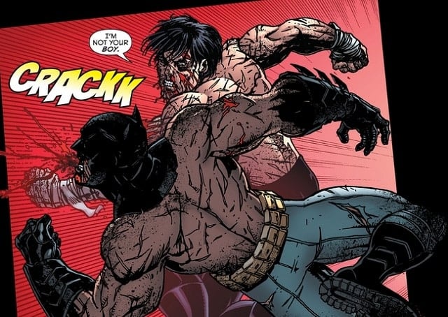 Dick Grayson Bruce Wayne Fight