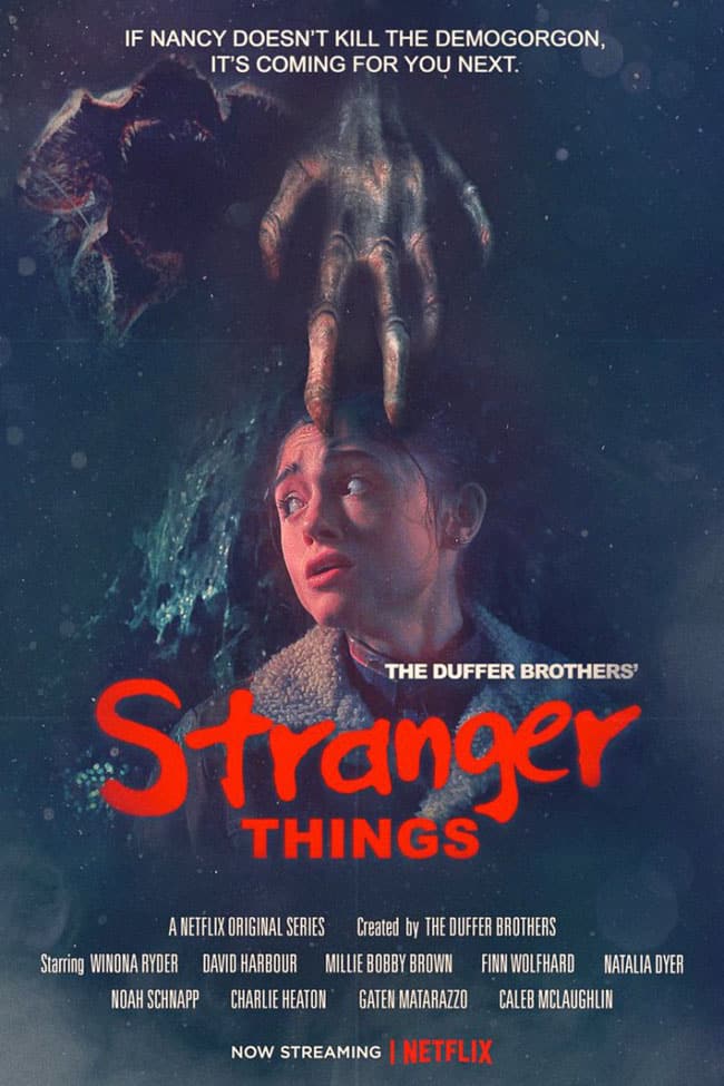 New Stranger Things Season 2 Posters Pay Homage To Classic Horror Films