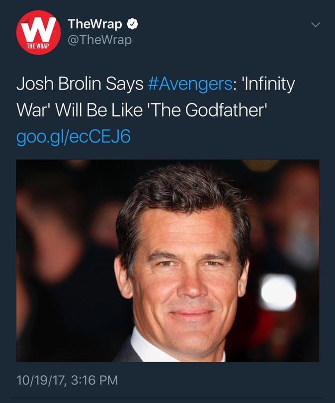 Marvel Seems To Think Their Films Are Like The Godfather