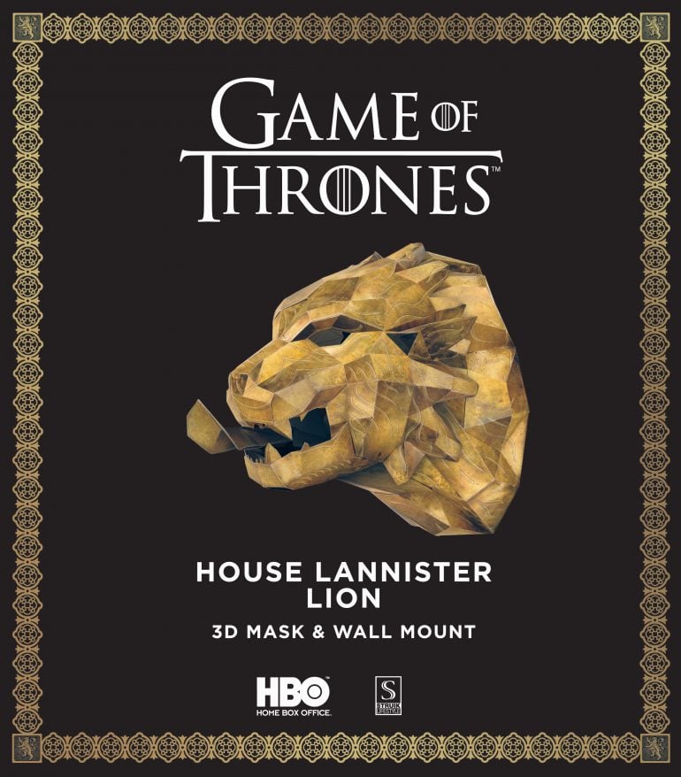 Game of Thrones - House Lannister Lion - 9 781432 309282