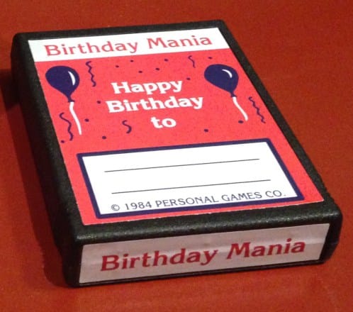 Birthday Mania – Atari 2600