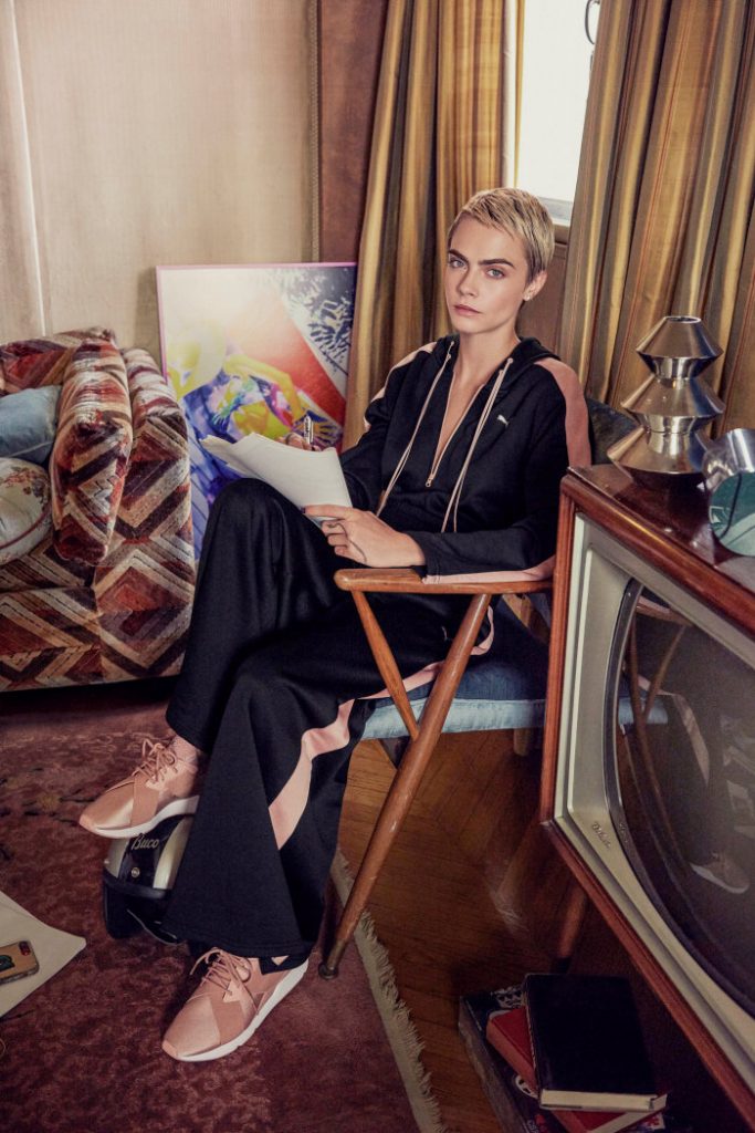 Puma Teams Up With Cara Delevingne For Puma Muse Satin