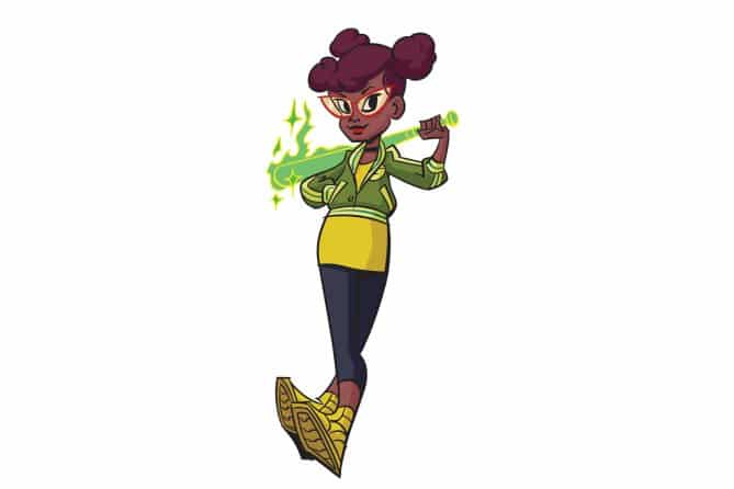African American April O'Neil