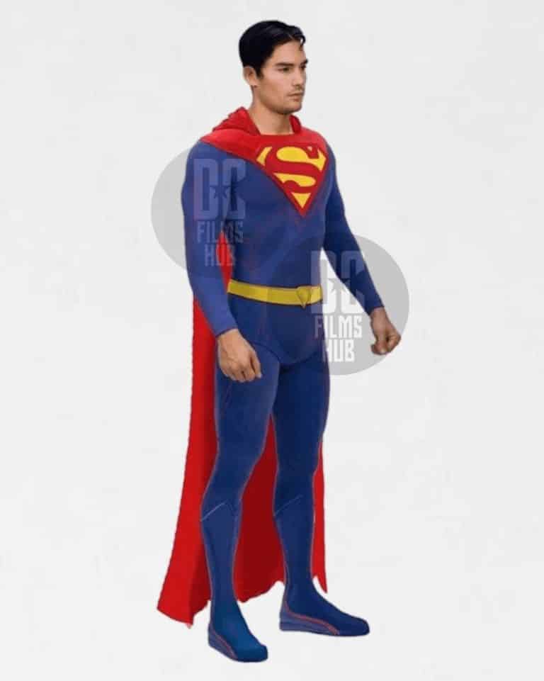 D.J. Cotrona's Superman Costume In Justice League Mortal