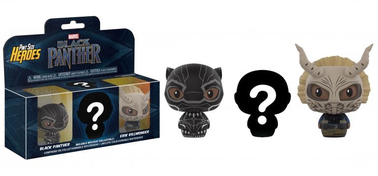 Pint Size Heros Black Panther-3PK- Group 1 Mystery