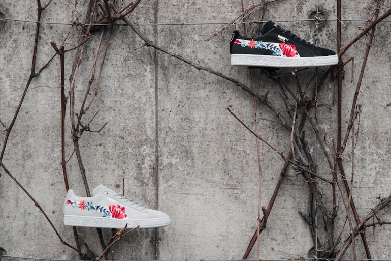 PUMA Celebrates Suede 50 With Embellished Pack And Exposed Seams