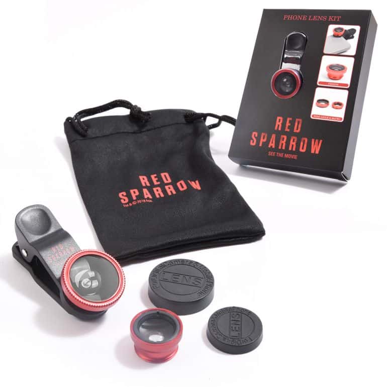 Red Sparrow Phone Lense