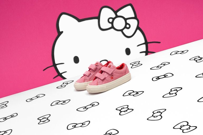 After months of teasing the upcoming collaboration, the wait is finally over. Converse has teamed up with pop culture icon, Hello Kitty for the Converse X Hello Kitty range