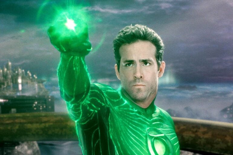 green lantern Ryan Reynolds joke