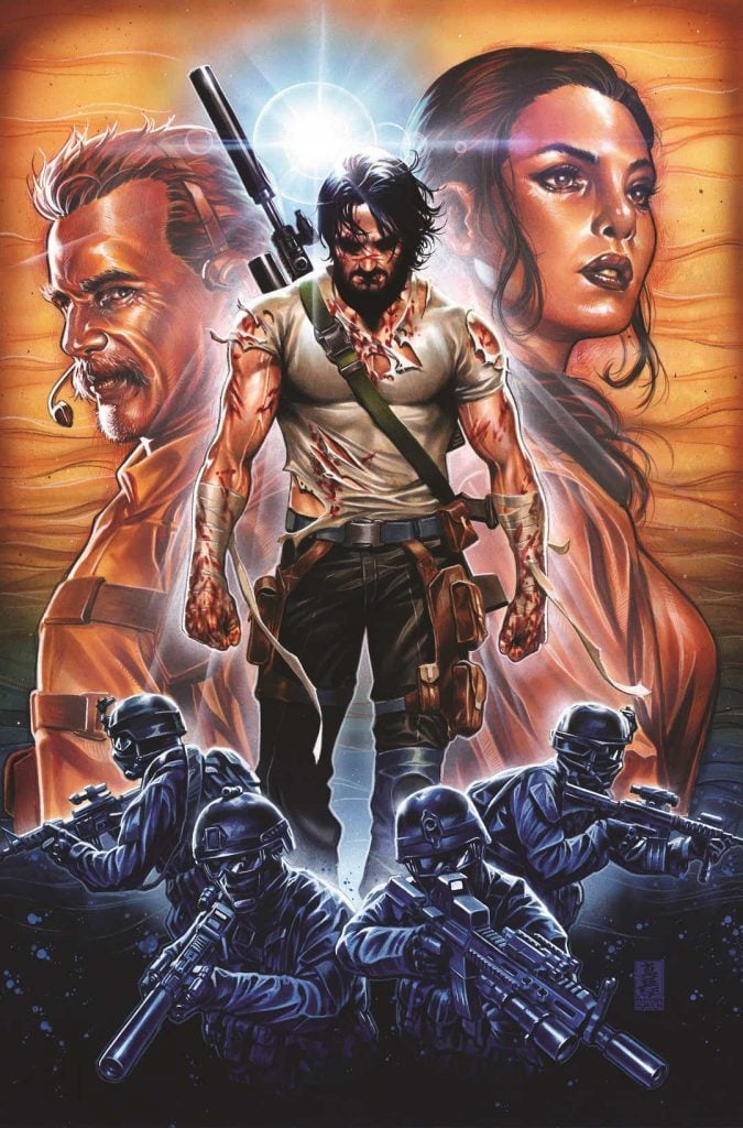 BRZRKR Keanu Reeves Comic Book