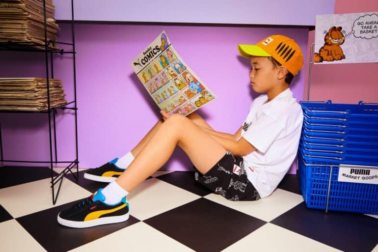 PUMA X Garfield Drop Brings Cattitude with a New Collection
