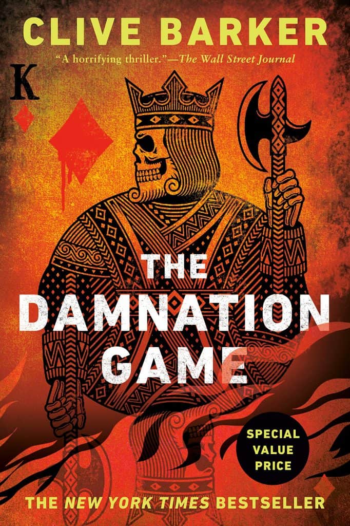 The Best Horror Books To Read The Damnation Game - Clive Barker