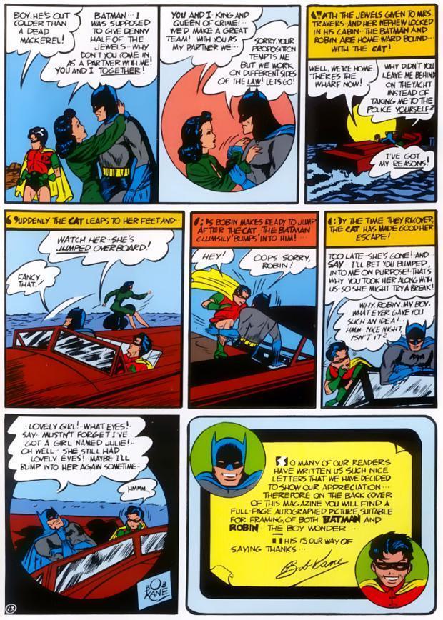 first batman comic