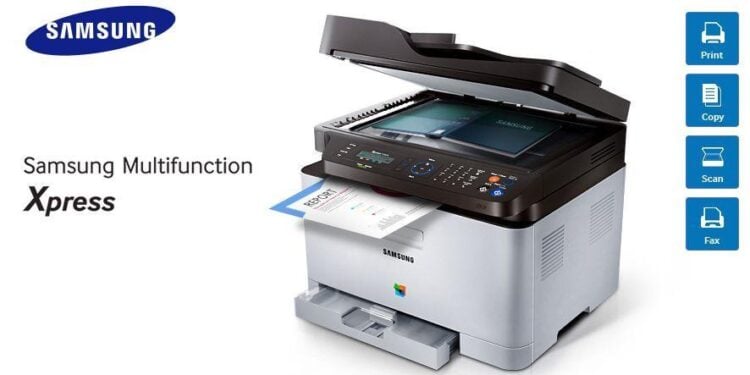 Samsung Multifunction C460FW Printer-Header