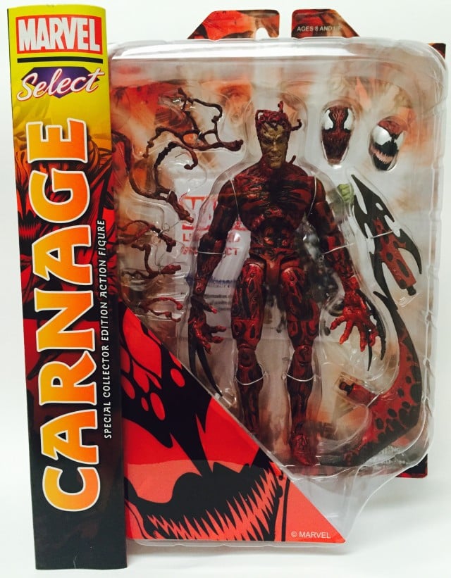 Marvel Select Carnage Figure Boxing