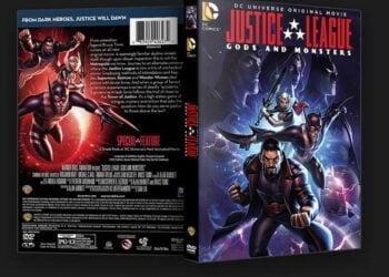 Justice League Gods and Monsters (2015) DVD Cover