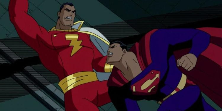 Justice League Unlimited Shazam vs Superman