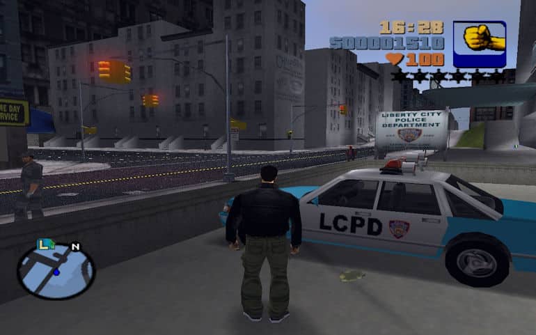 Game Hall of Fame - GTA III In Game