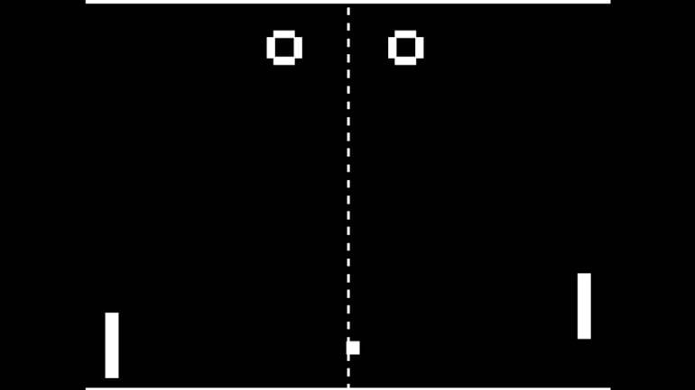 Game Hall of Fame - Pong In Game