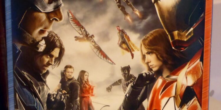 Captain America: Civil War Blu-Ray