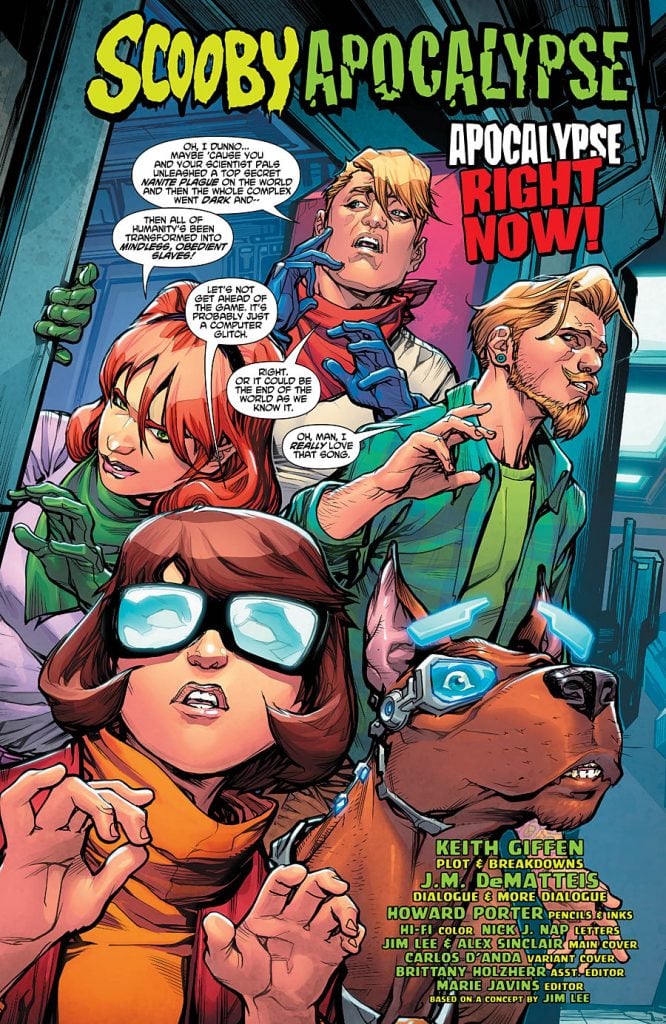 Scooby Apocalypse #2 comic review