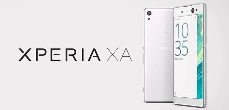 Sony Xperia XA-Header