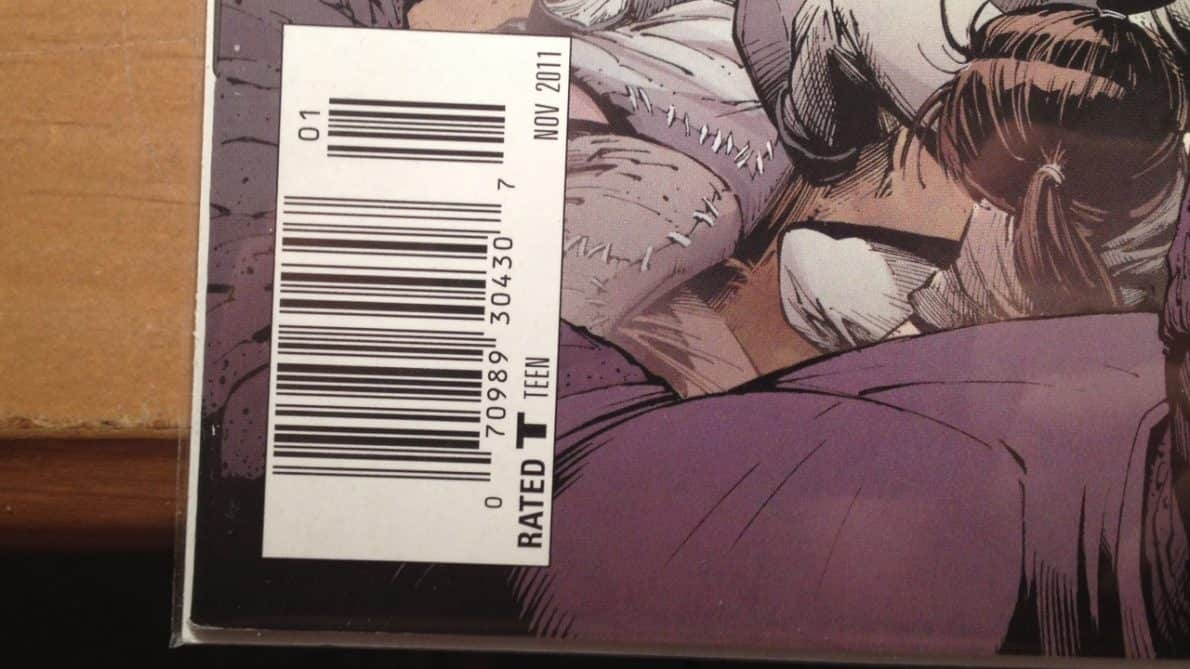 comic book barcodes