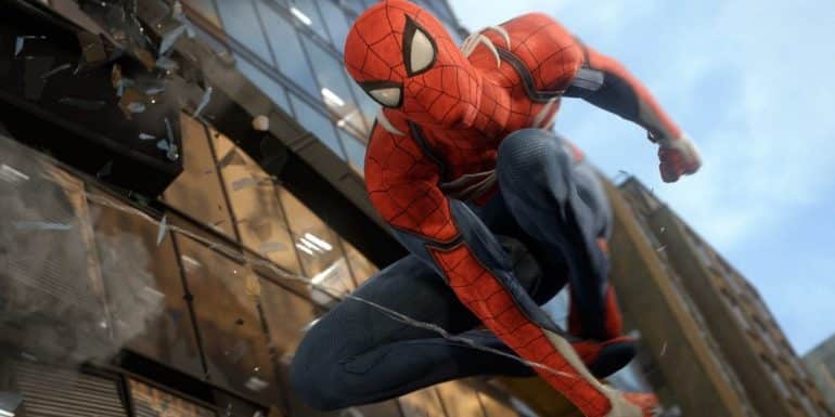spider-man PS4 game