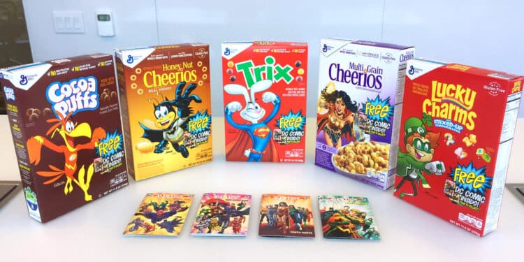 DC’s Justice League Will Defend The Cereal Aisle