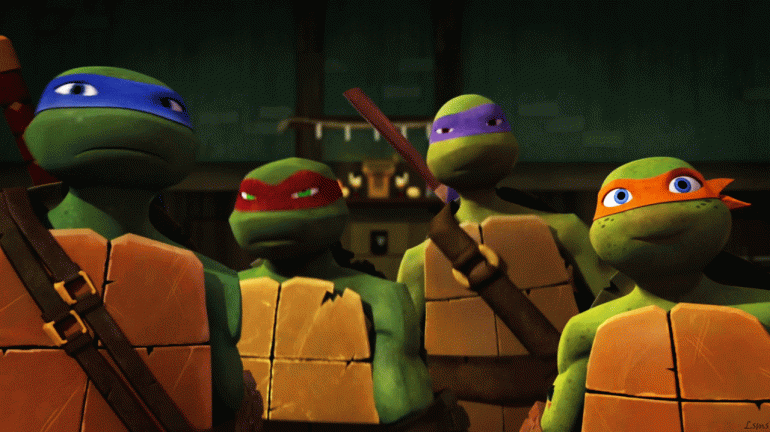 The Teenage Mutant Ninja Turtles