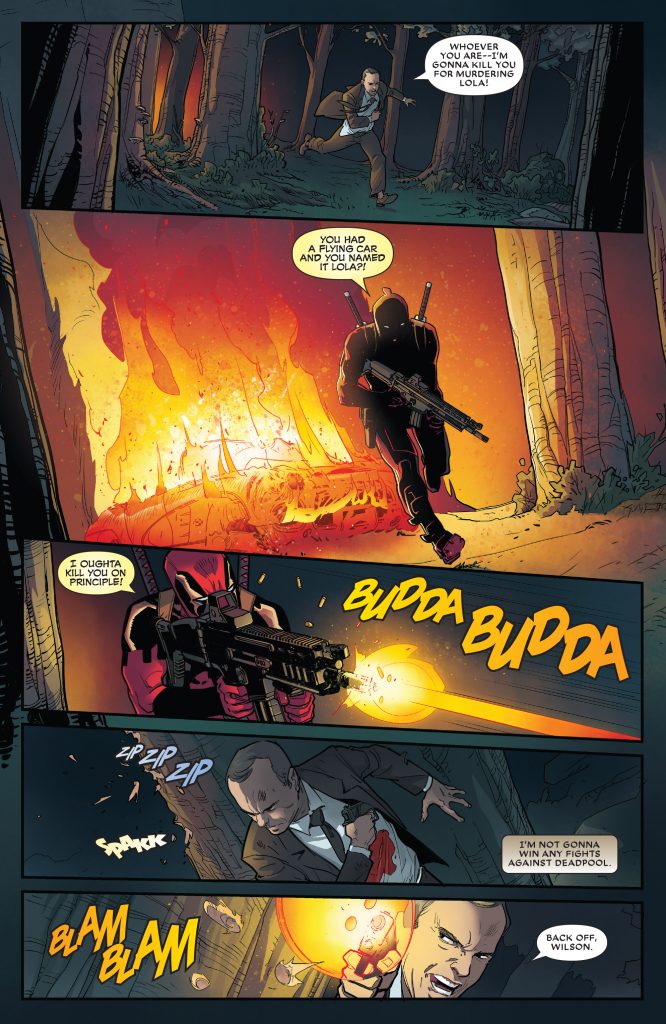 Did An Artist’s Error Save Agent Coulson’s Life Deadpool#31 comic book