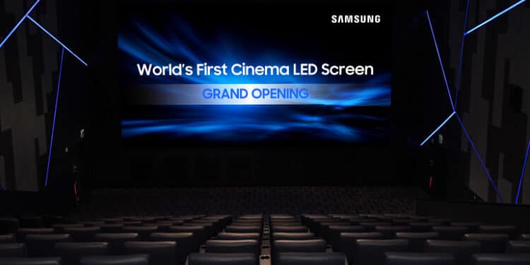 Samsung's Super S - The 33-Foot Cinema Screen