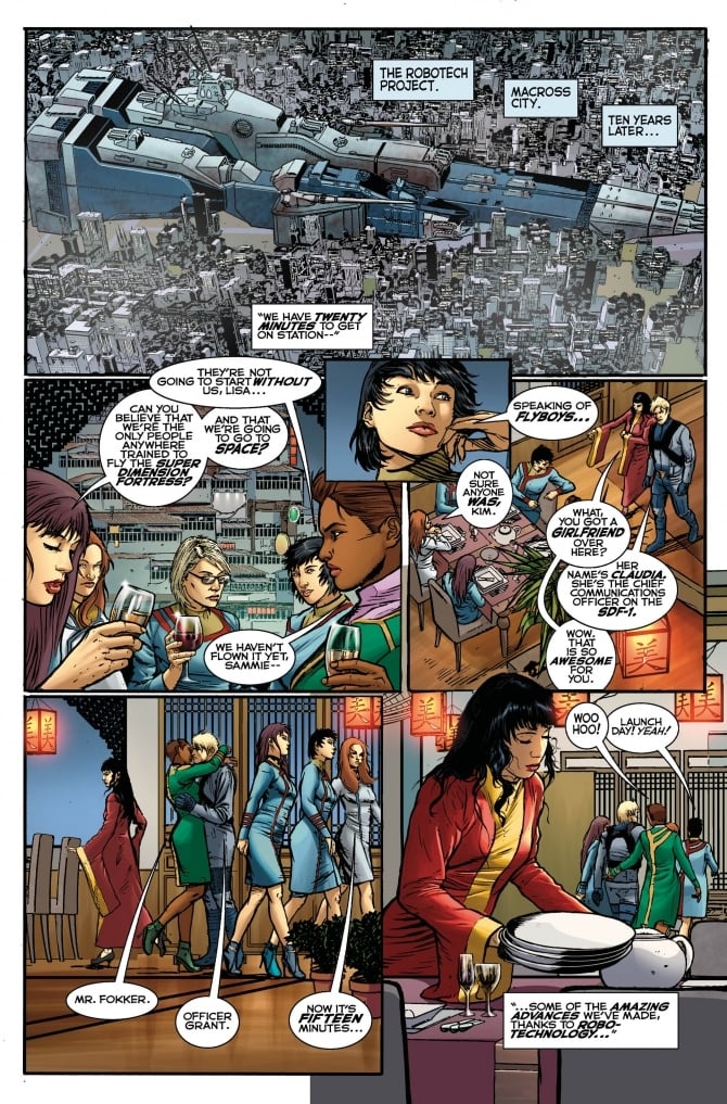 robotech #1 comic book review