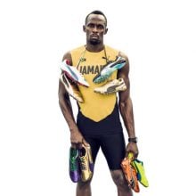 Puma Presents Usain Bolt's Legacy Spikes Ahead of His Last Race