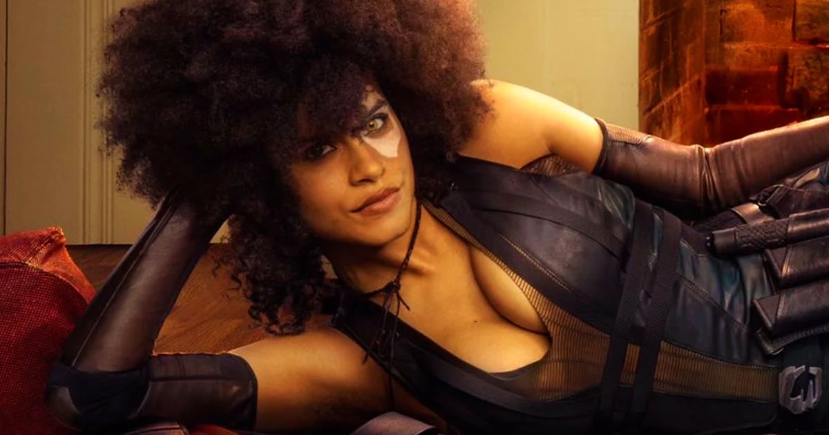 We Have Our First Look At Zazie Beetz As Domino In Deadpool 2 Fortress Of Solitude